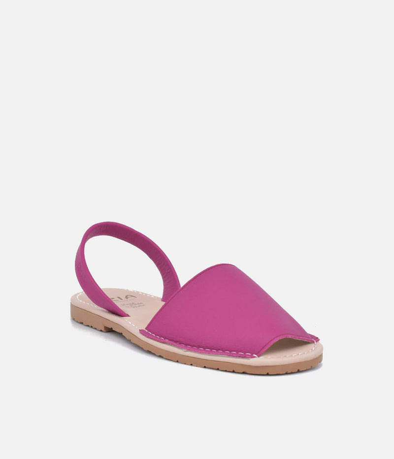 RIA Plush Hot Pink Abarca Sandals