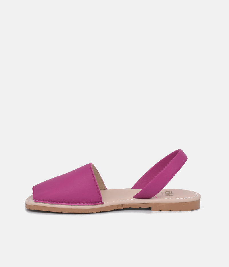 RIA Plush Hot Pink Abarca Sandals