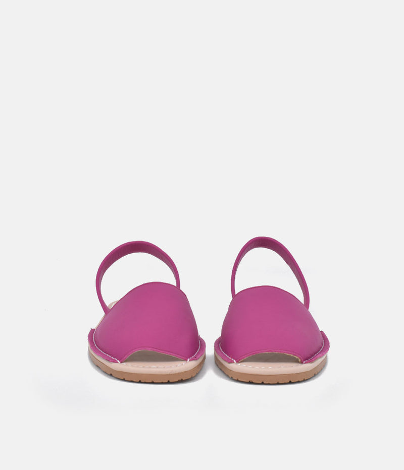 RIA Plush Hot Pink Abarca Sandals