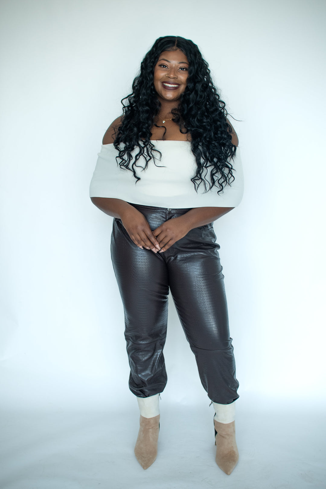 Simone Bootie - Nude