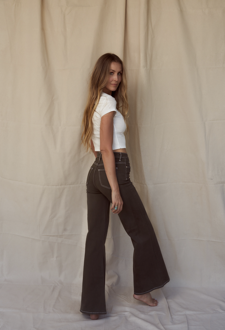 Cynthia Jeans - Olive