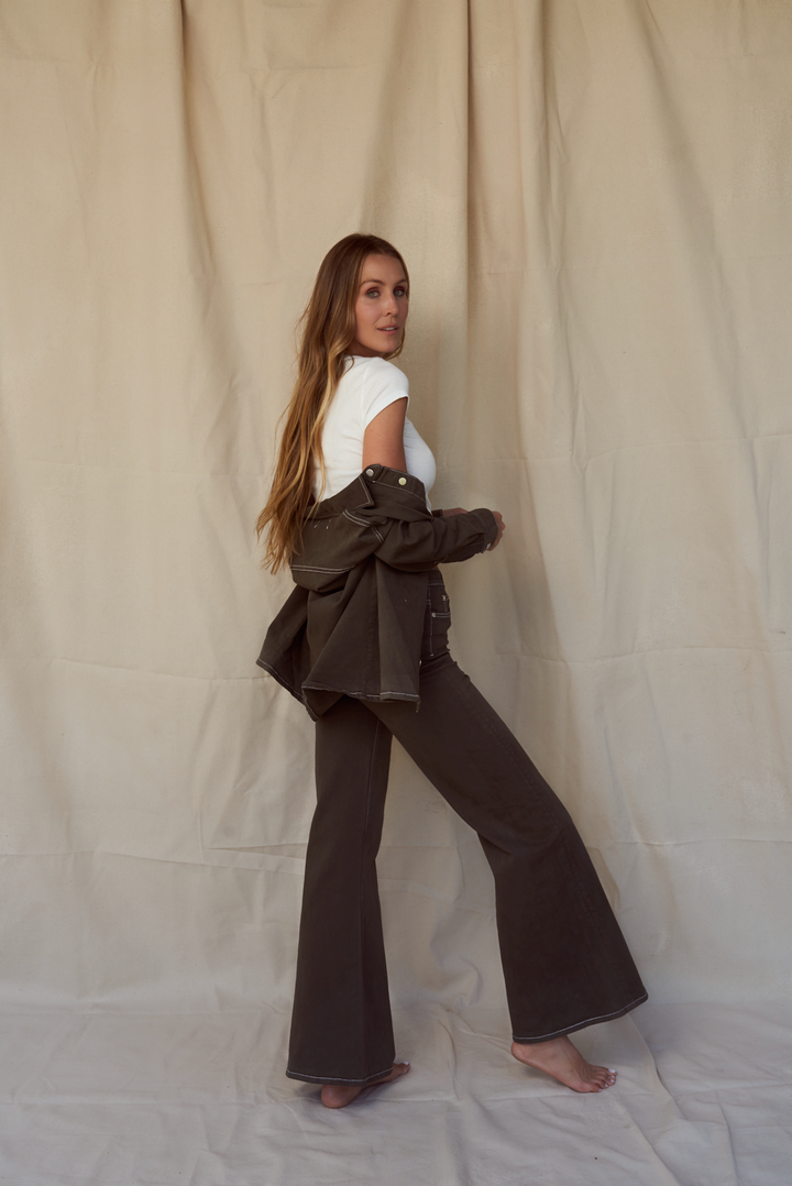 Cynthia Jeans - Olive