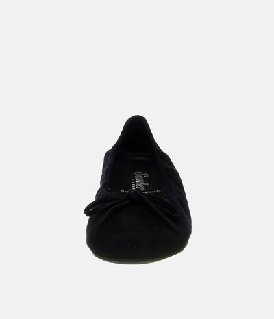 Luxurious Semler Black Suede Slip on Shoes