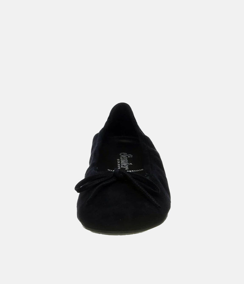 Luxurious Semler Black Suede Slip on Shoes