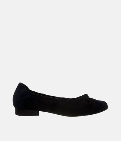Luxurious Semler Black Suede Slip on Shoes