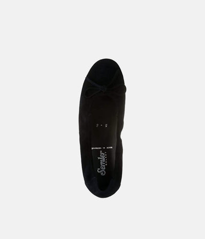 Luxurious Semler Black Suede Slip on Shoes