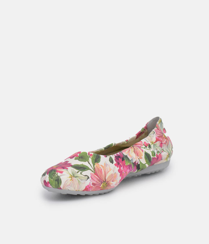 Semler Pretty Pink Floral Flats