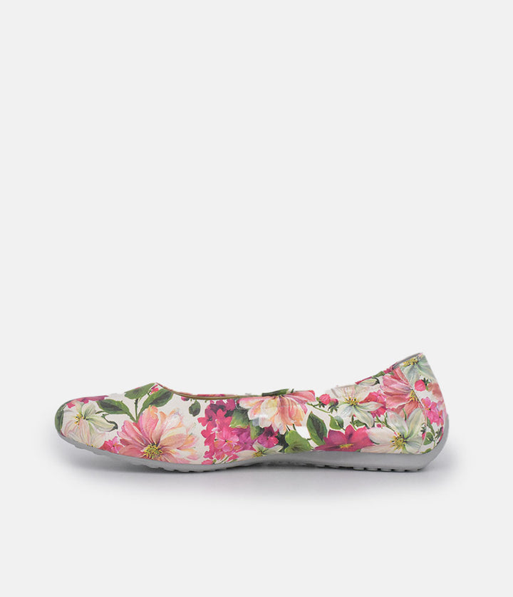 Semler Pretty Pink Floral Flats