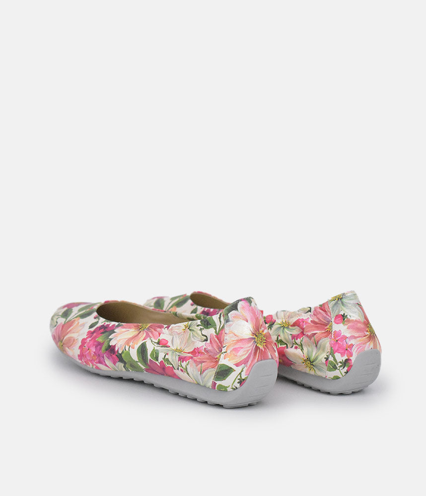 Semler Pretty Pink Floral Flats