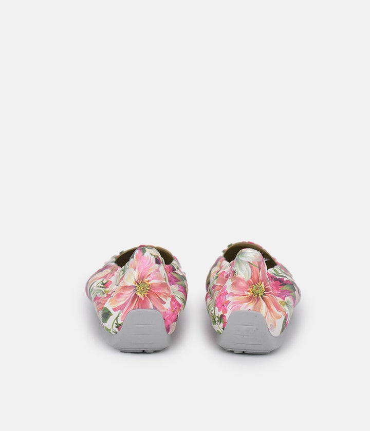 Semler Pretty Pink Floral Flats