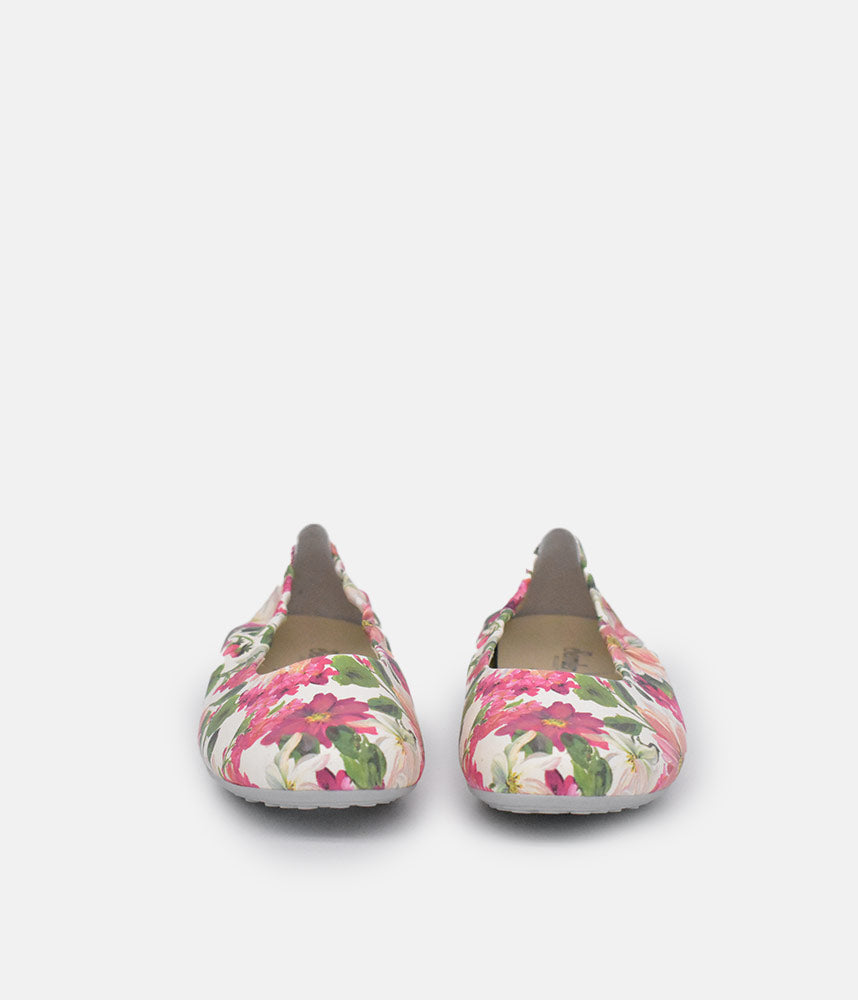 Semler Pretty Pink Floral Flats