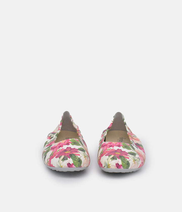 Semler Pretty Pink Floral Flats