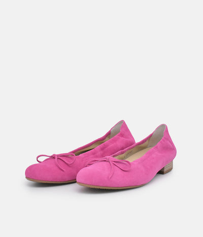 Luxurious Semler Pink Suede Slip on Shoes