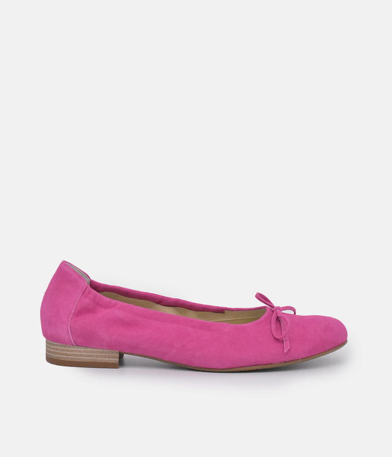 Luxurious Semler Pink Suede Slip on Shoes