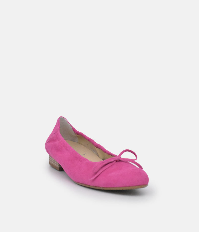 Luxurious Semler Pink Suede Slip on Shoes