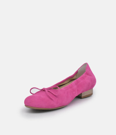 Luxurious Semler Pink Suede Slip on Shoes