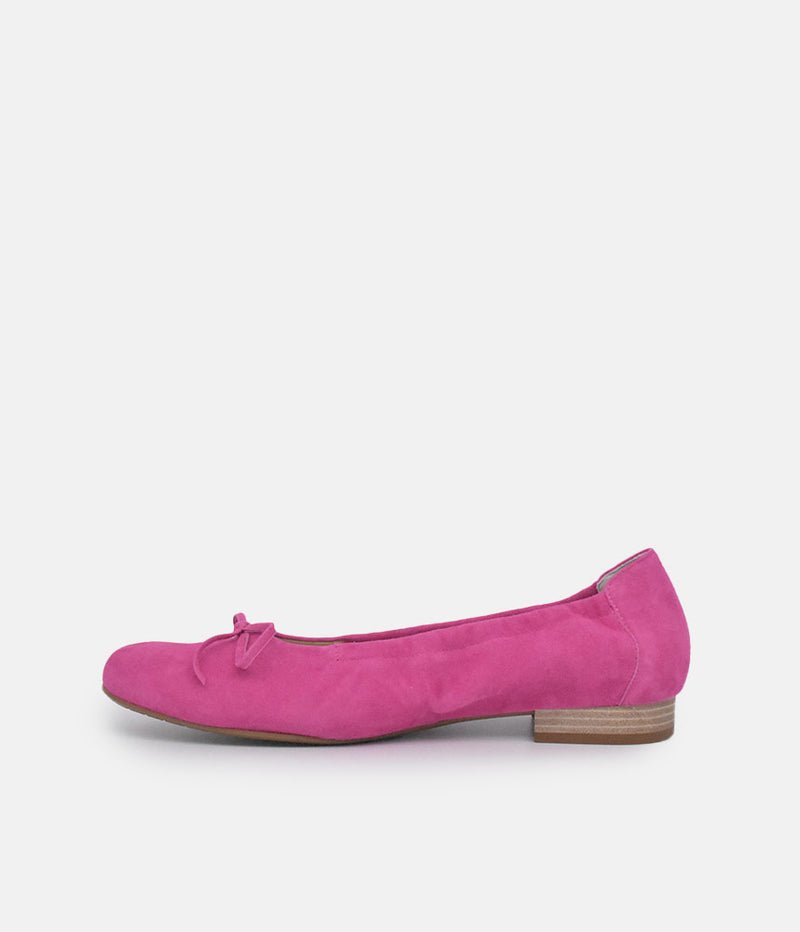 Luxurious Semler Pink Suede Slip on Shoes