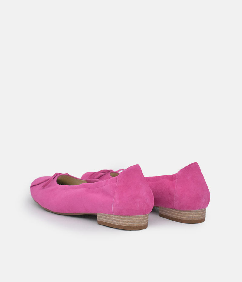 Luxurious Semler Pink Suede Slip on Shoes