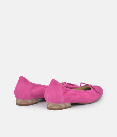 Luxurious Semler Pink Suede Slip on Shoes