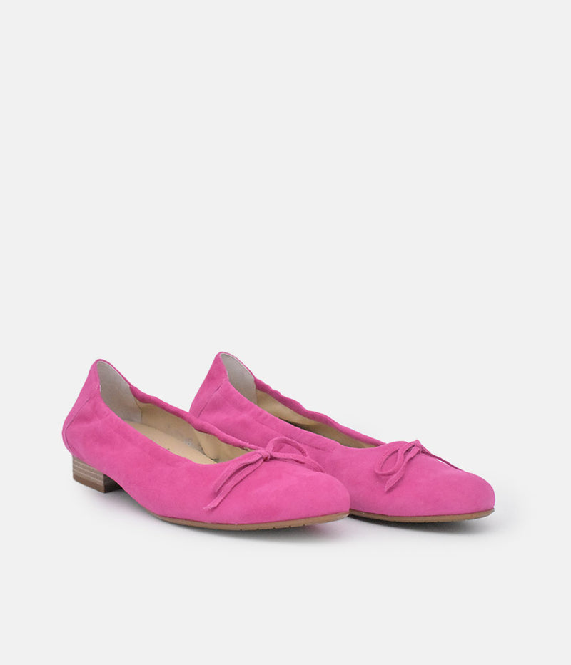 Luxurious Semler Pink Suede Slip on Shoes