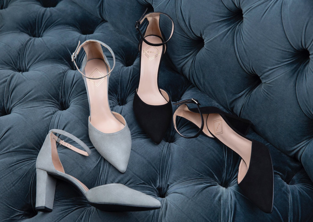 Seville Block Heel Pump — Storm