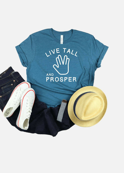 LIVE TALL AND PROSPER T-SHIRT (FINAL SALE)