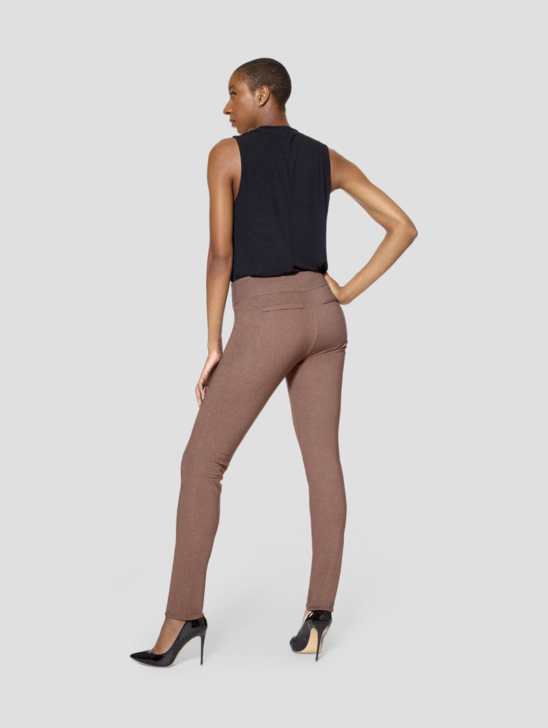 Tall Brooke Geo Print/Brown Reversible Slim Pant