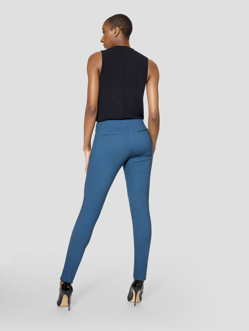 Tall Brooke Herringbone /Green Reversible Slim Pant