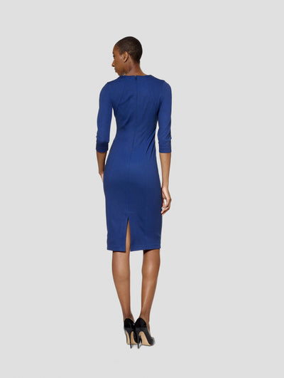 Tall Geena Blue/Black Reversible Dress