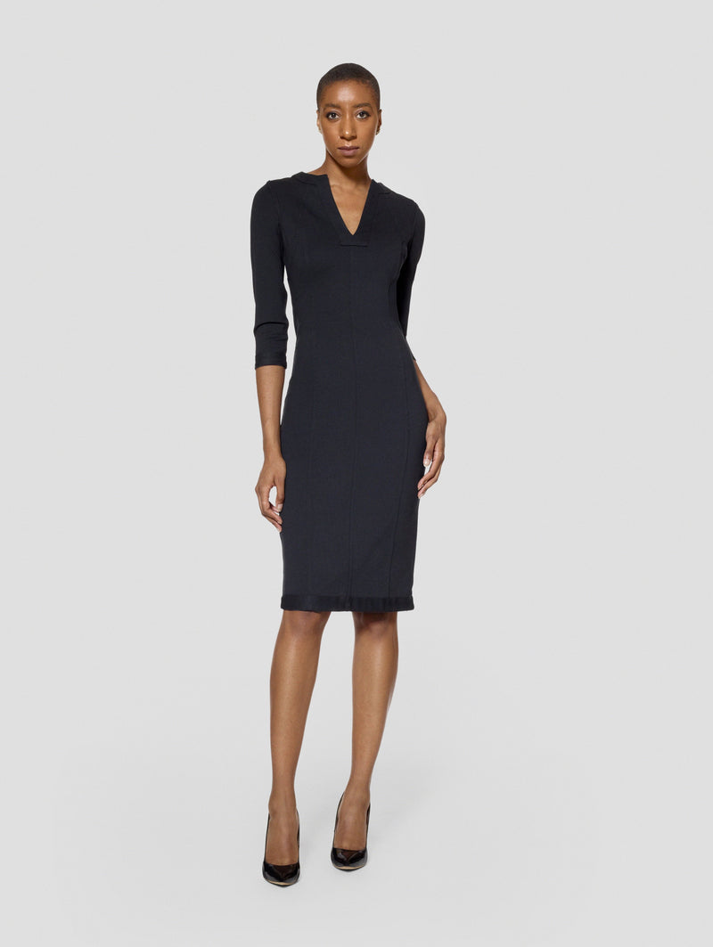 Tall Geena Blue/Black Reversible Dress (FINAL SALE)