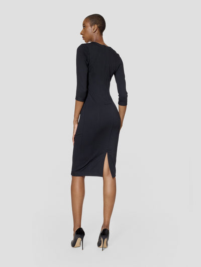 Tall Geena Blue/Black Reversible Dress (FINAL SALE)