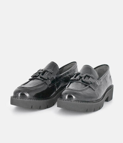 Tamaris Stylish Black Patent Shoes