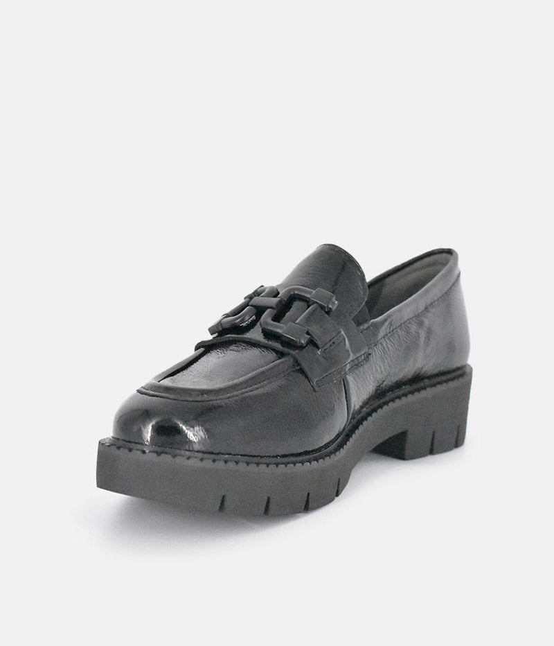 Tamaris Stylish Black Patent Shoes