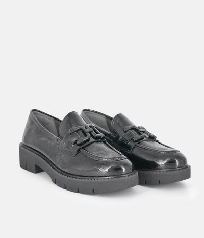 Tamaris Stylish Black Patent Shoes