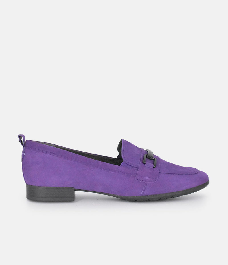 Tamaris Gorgeous Purple Suede Shoes