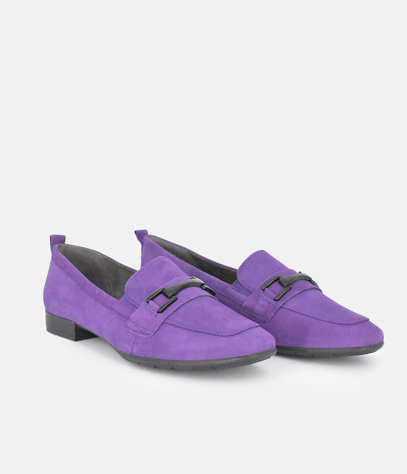 Tamaris Gorgeous Purple Suede Shoes