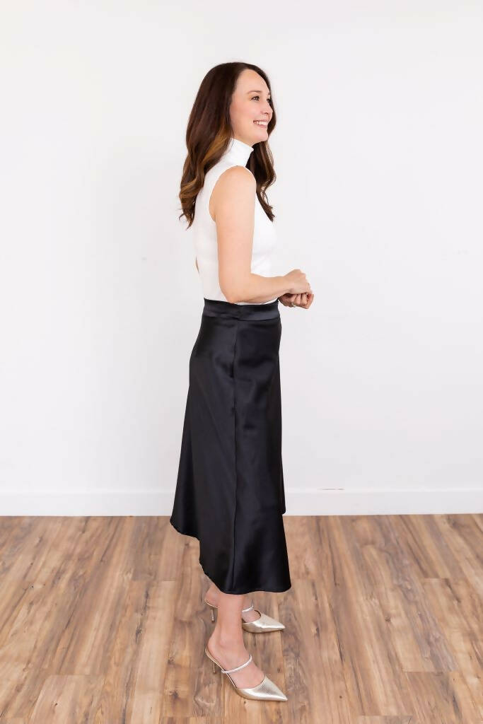 Asymmetrical Midi Skirt