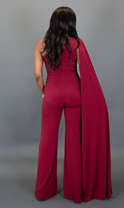 Venus Jumpsuit - Wine