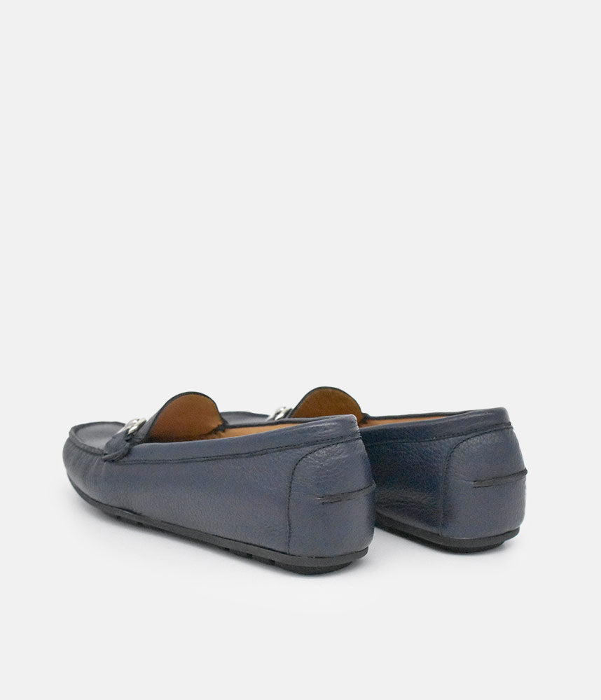 Vittoria Mengoni Premium Navy Blue Loafers