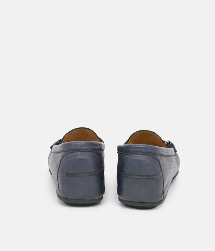 Vittoria Mengoni Premium Navy Blue Loafers