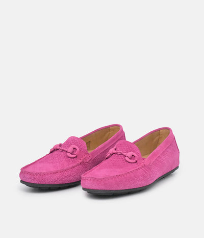 Vittoria Mengoni Beautiful Pink Loafers