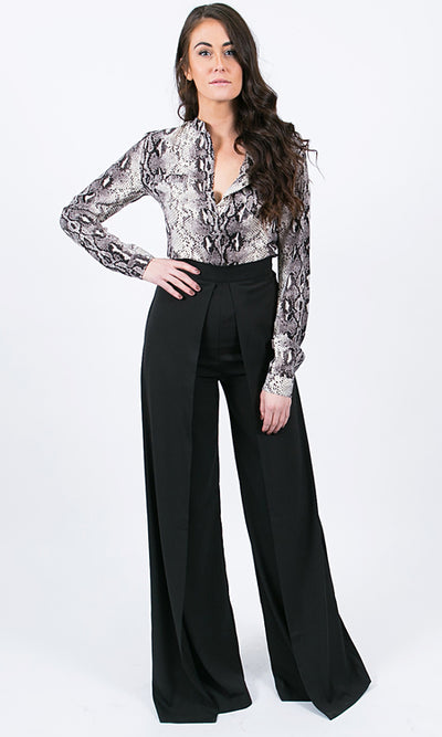 Windsor High Waist Pants - Black