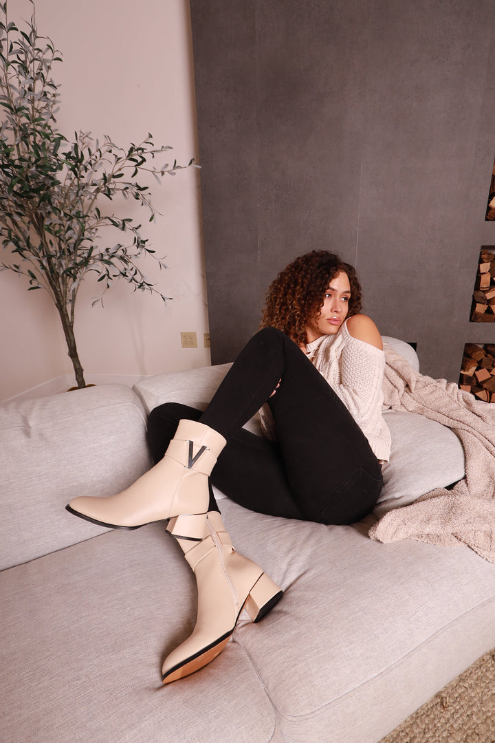 Cadence Bootie - Beige