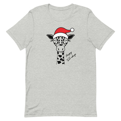 CHRISTMAS GIRAFFE T-SHIRT