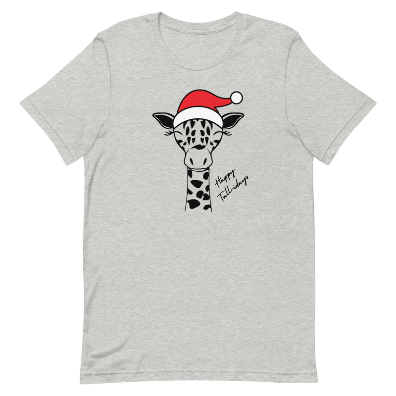 CHRISTMAS GIRAFFE T-SHIRT