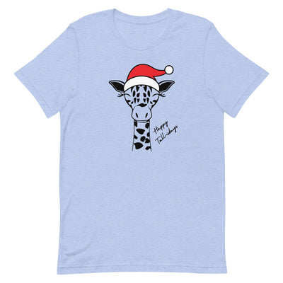 CHRISTMAS GIRAFFE T-SHIRT