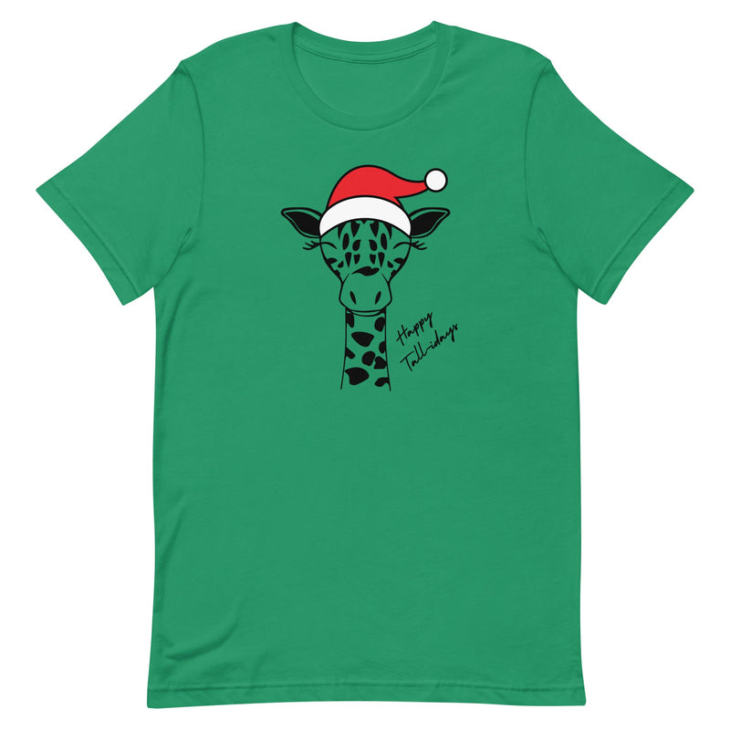 CHRISTMAS GIRAFFE T-SHIRT