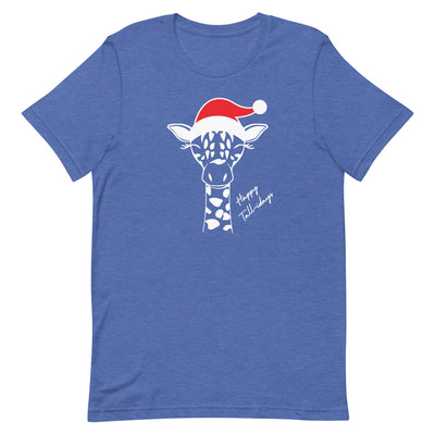 CHRISTMAS GIRAFFE T-SHIRT