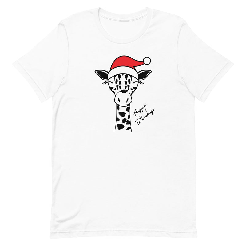 CHRISTMAS GIRAFFE T-SHIRT