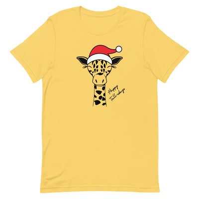 CHRISTMAS GIRAFFE T-SHIRT (FINAL SALE)